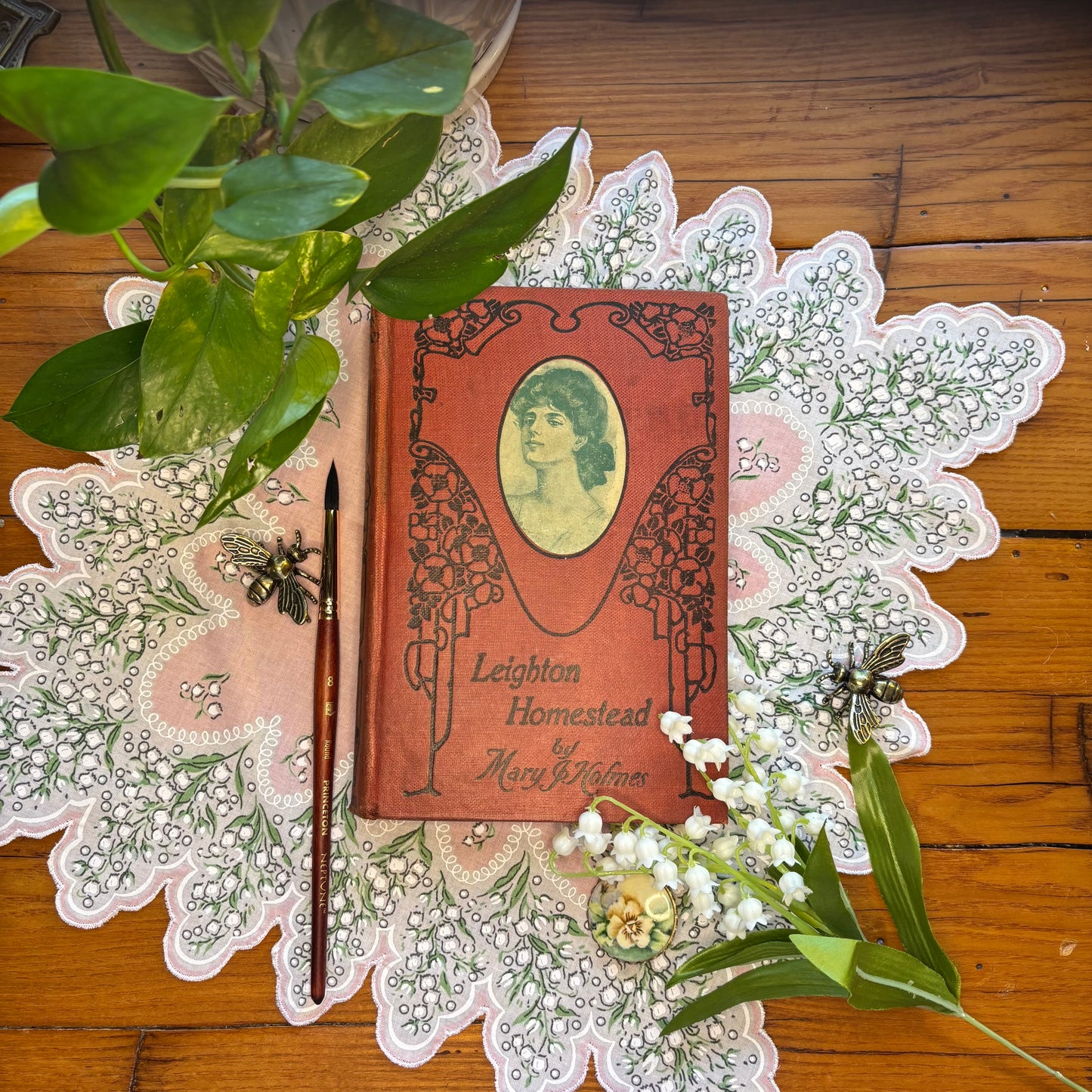 Leighton Homestead by Mary J. Holmes