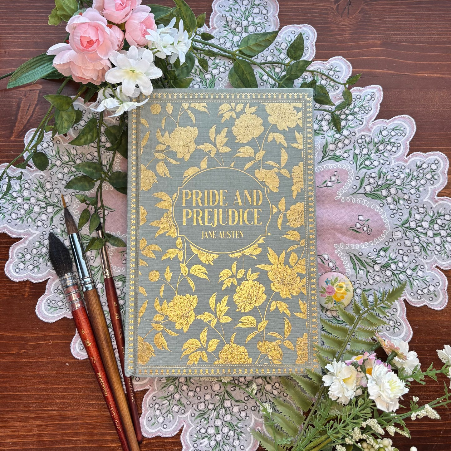 Pride and Prejudice Watercolor Journal