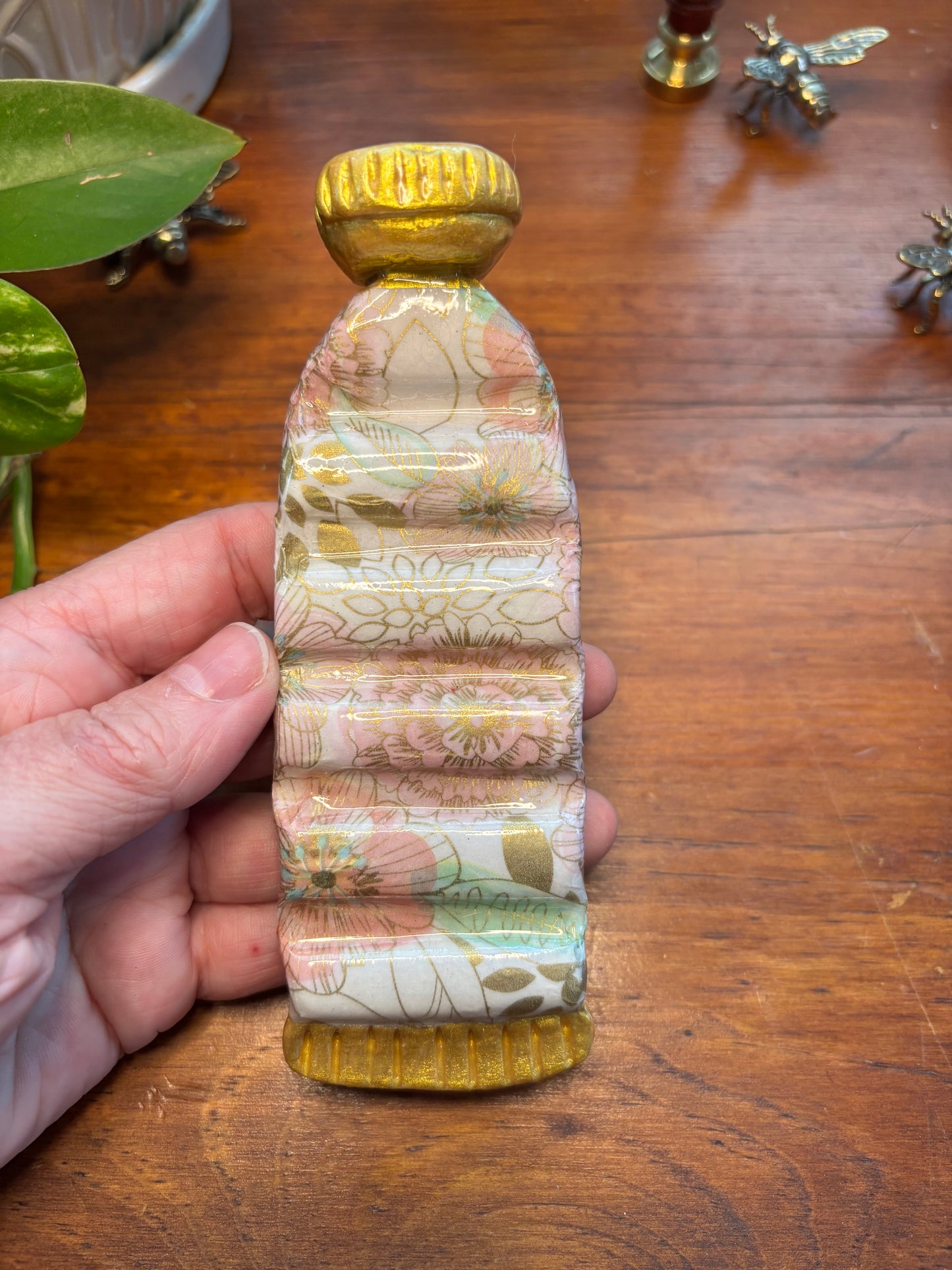 Paint Tube Brush Rest