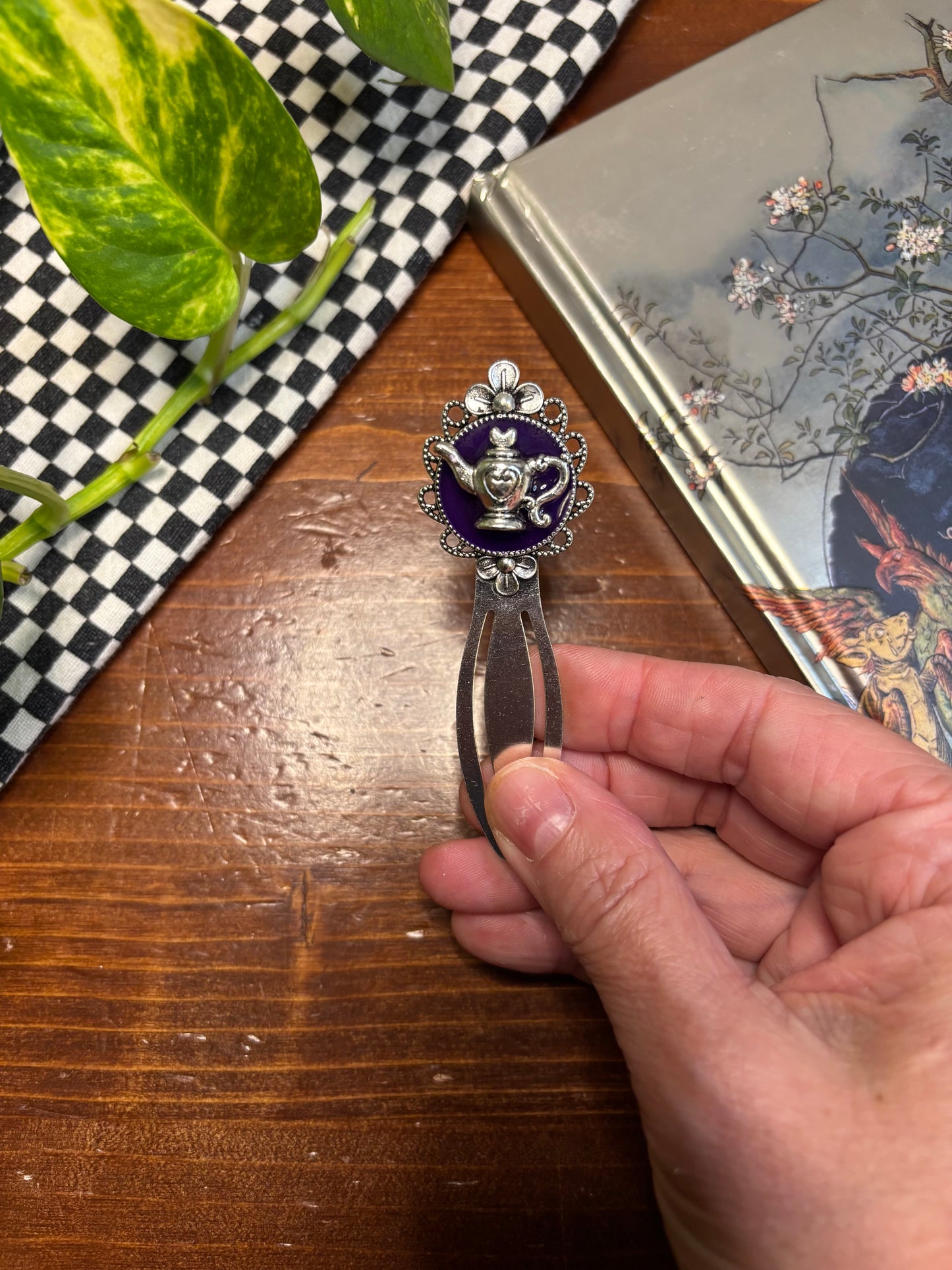 Collectible Teapot Bookmark