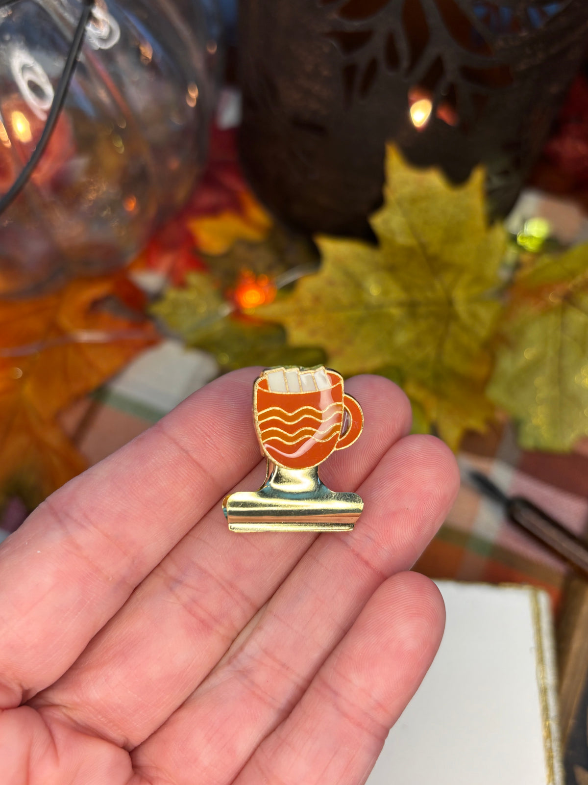Cider Season Bulldog Clip