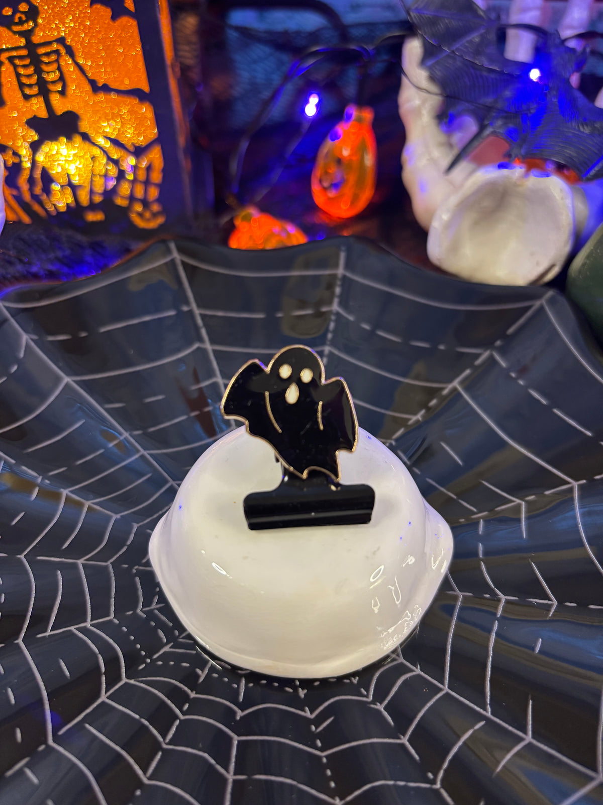 Scaredy Boo Bulldog Clip