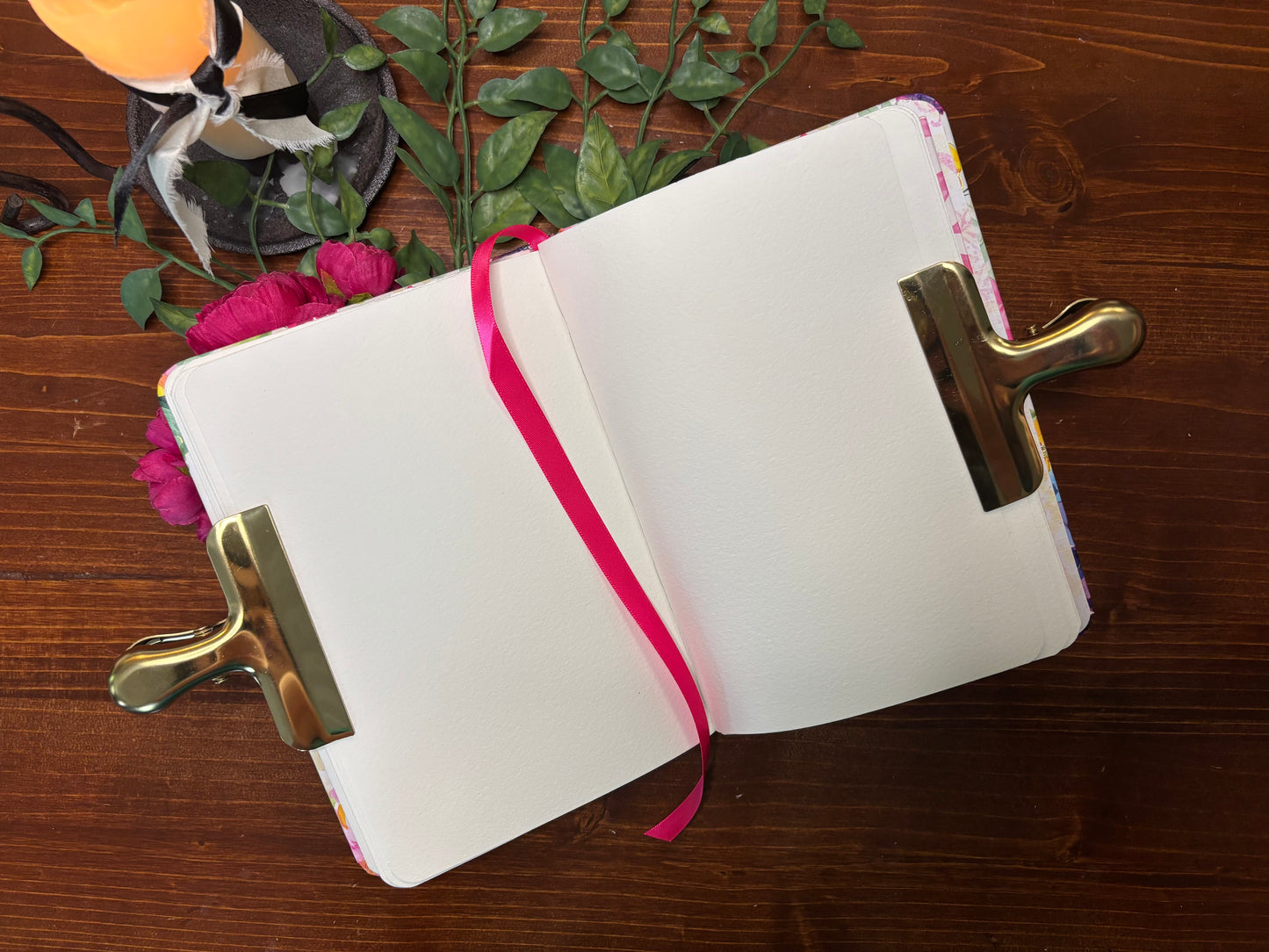Bright Floral Journal
