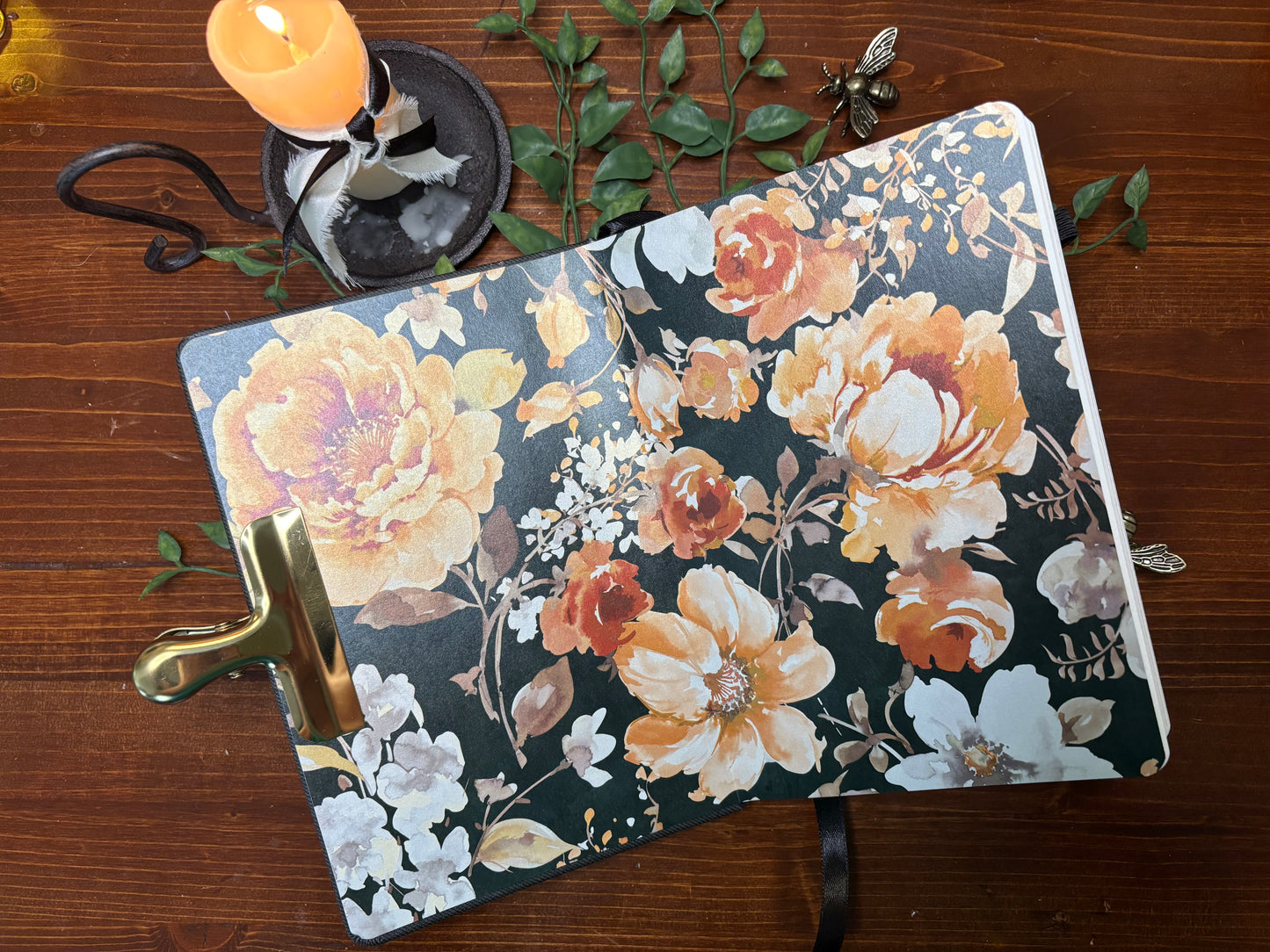 Black Moon and Stars Journal