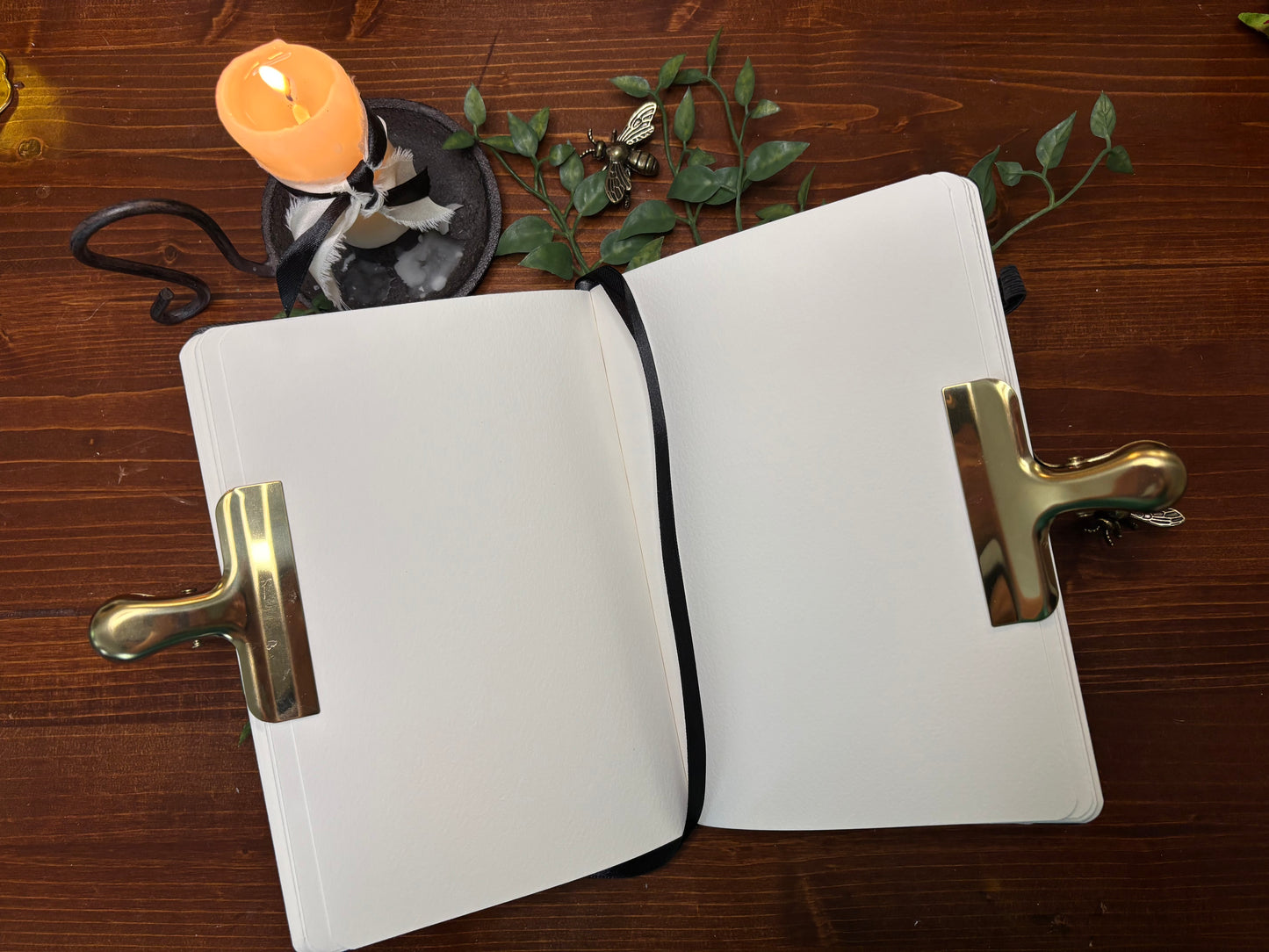 Black Moon and Stars Journal