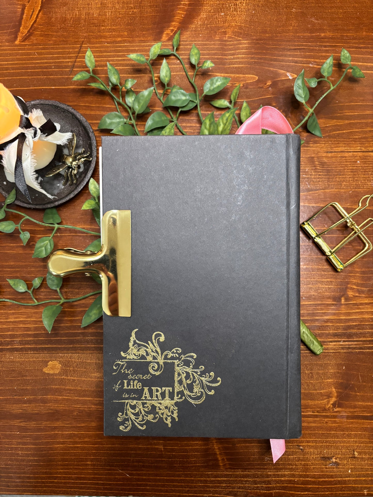 Black Moon and Stars Journal