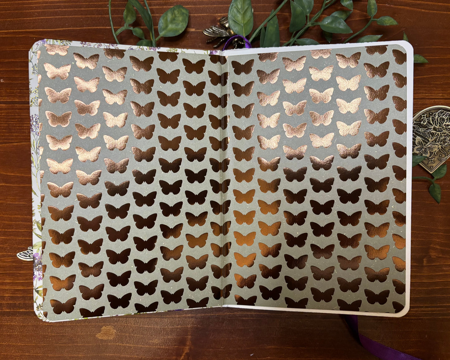 Purple Butterfly Journal