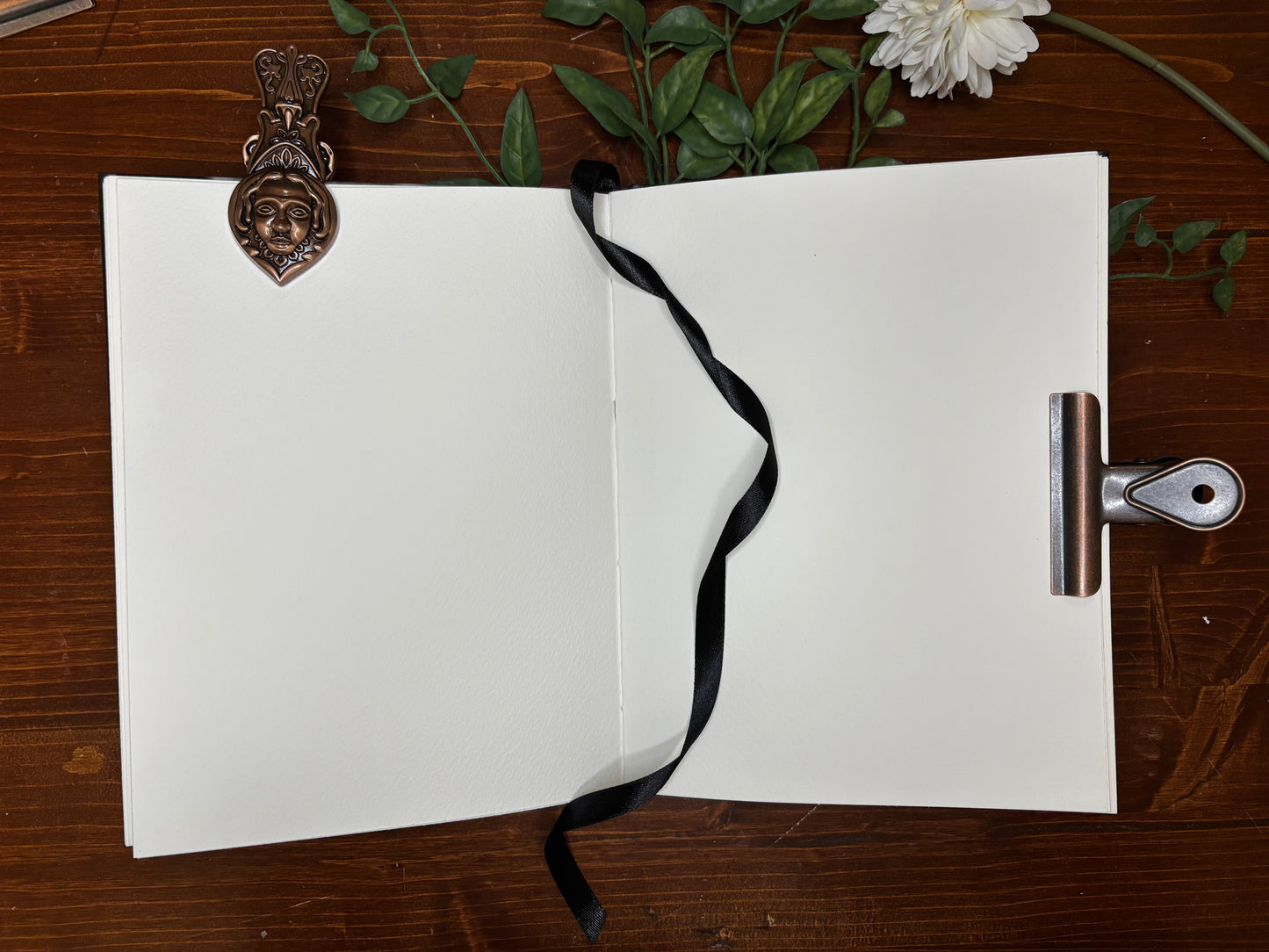 Fall Moon Journal -Gold Foil