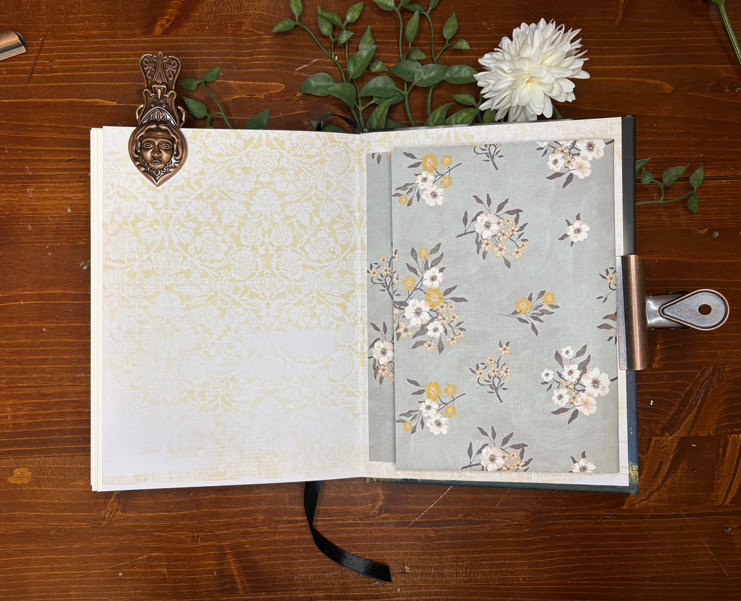 Fall Moon Journal -Gold Foil