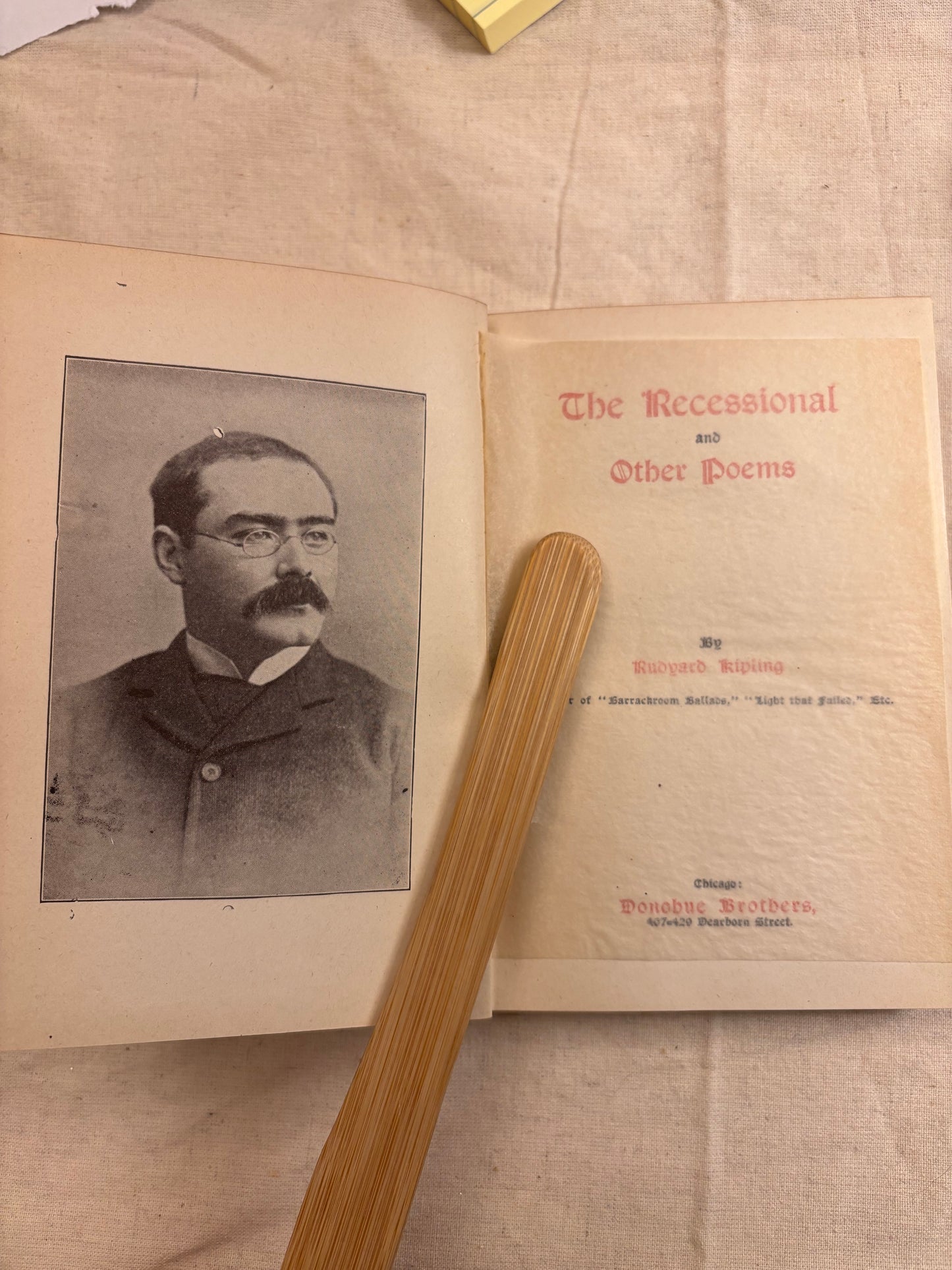 Recessional and Other Poems -Kipling c.1901 1st edition (Very rare, highly collectible)