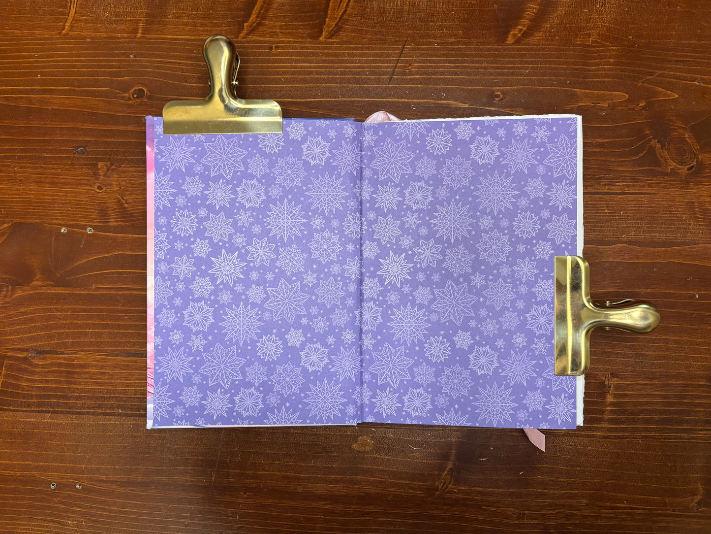 Pretty in Pink Christmas Journal