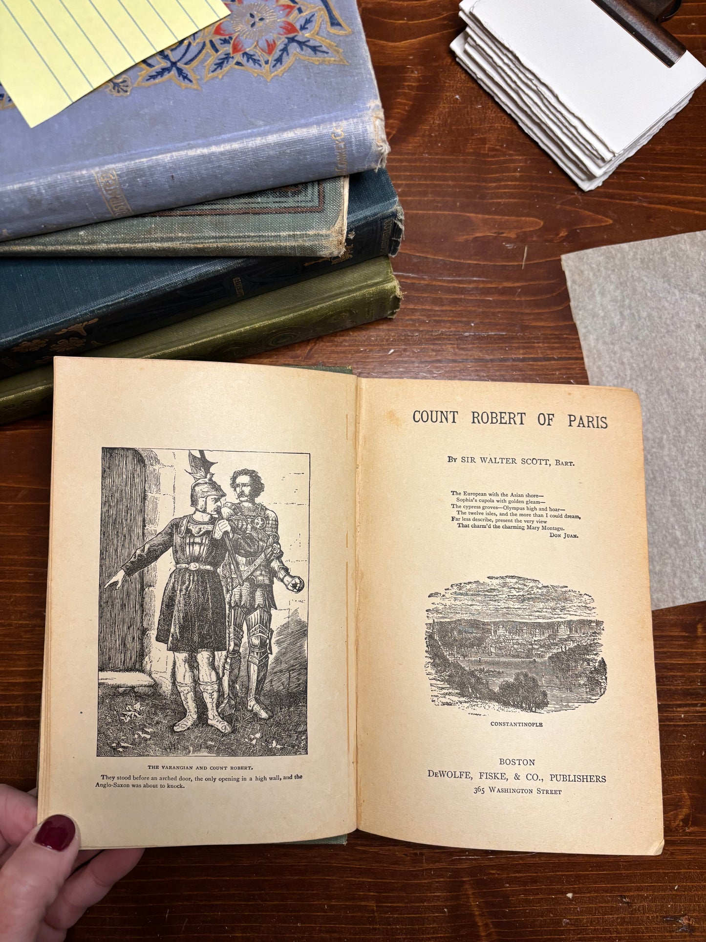 Count Robert of Paris -Sir Walter Scott c.1880-1905