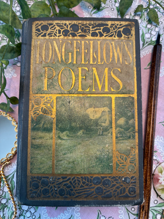 Longfellow Poems Watercolor Journal