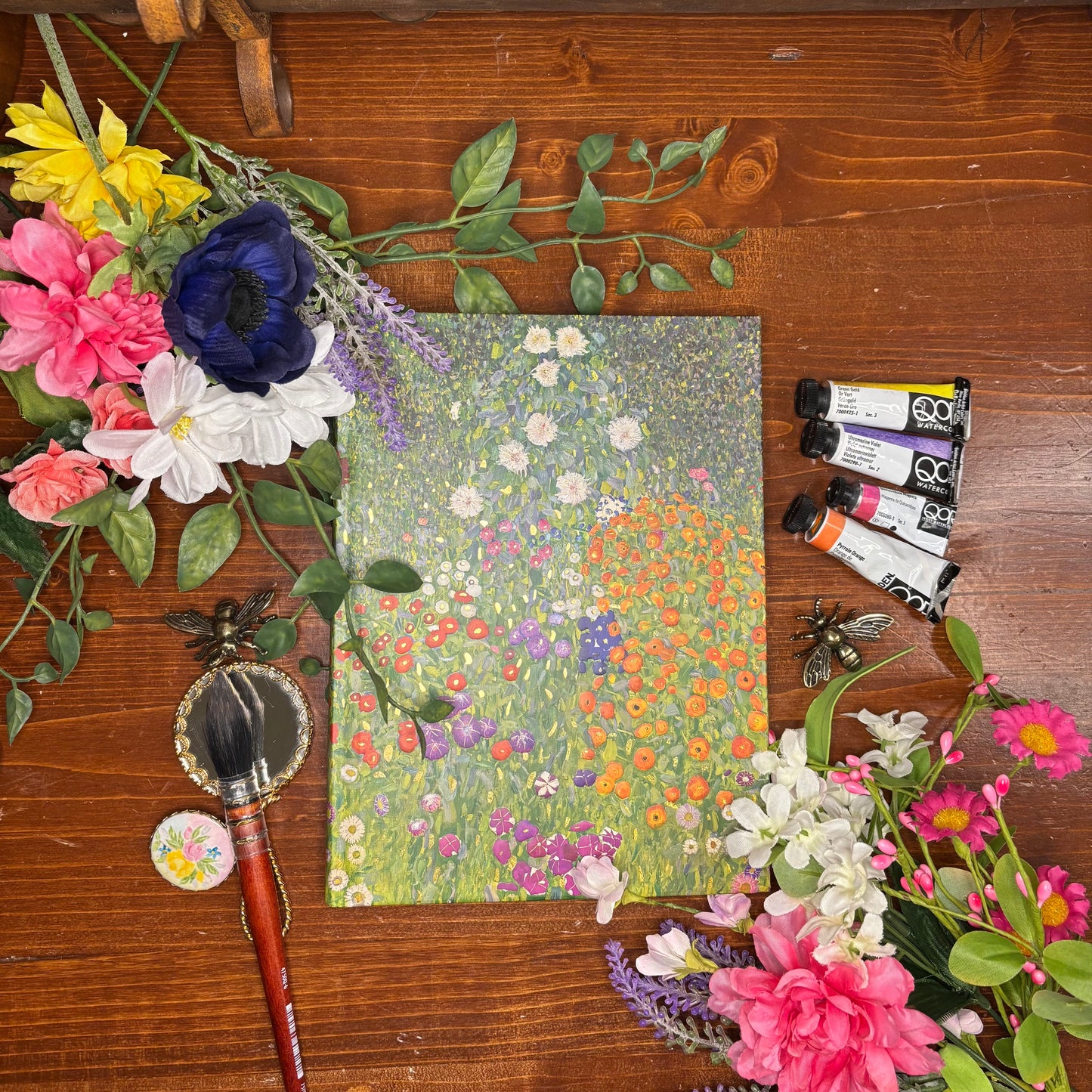 Floral Garden Watercolor Journal