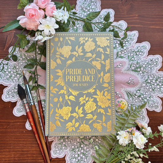 Pride and Prejudice Watercolor Journal