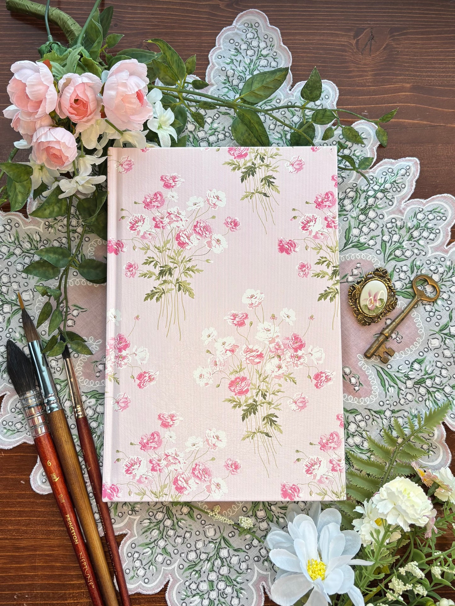 Pink Summer Watercolor Journal