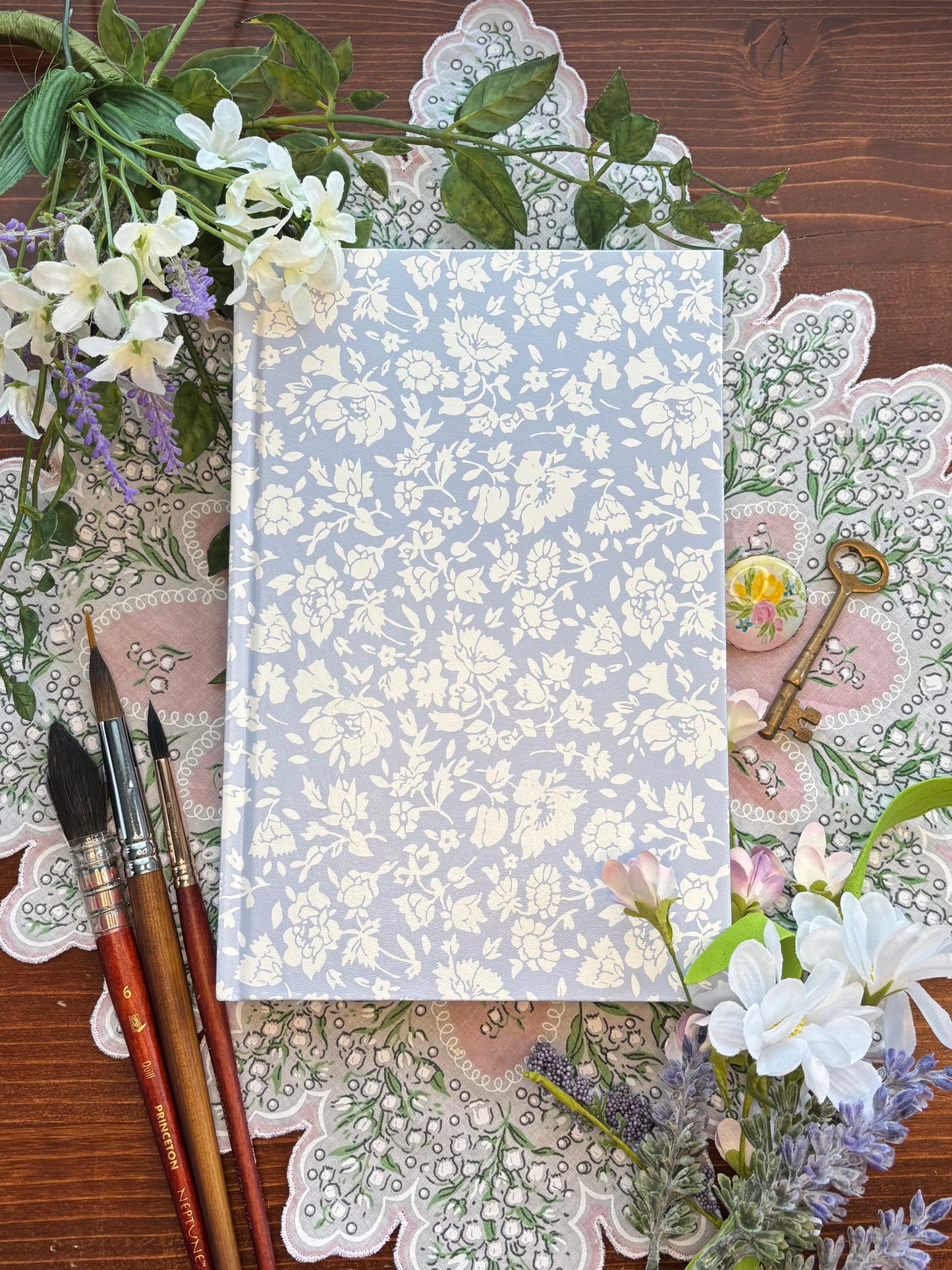 Blue Summer Watercolor Journal