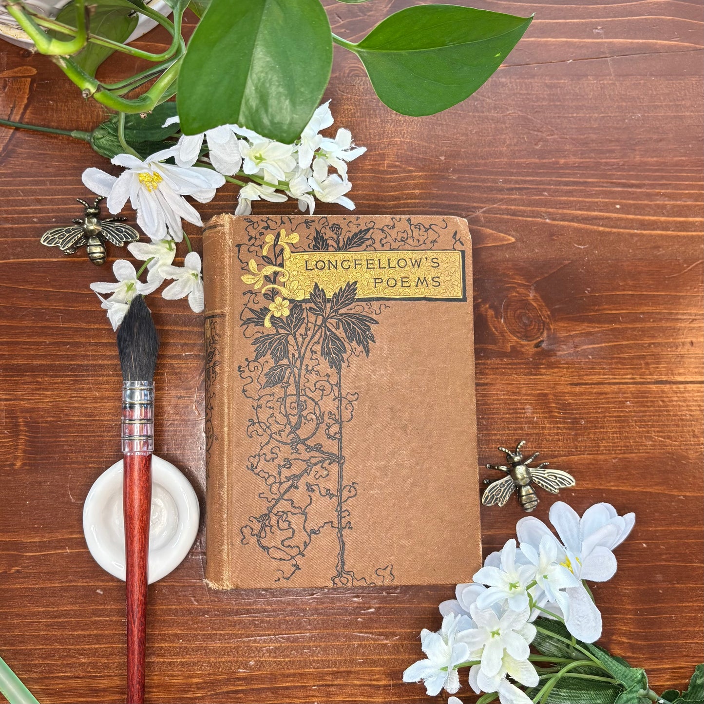 Longfellow’s Poems Watercolor Journal