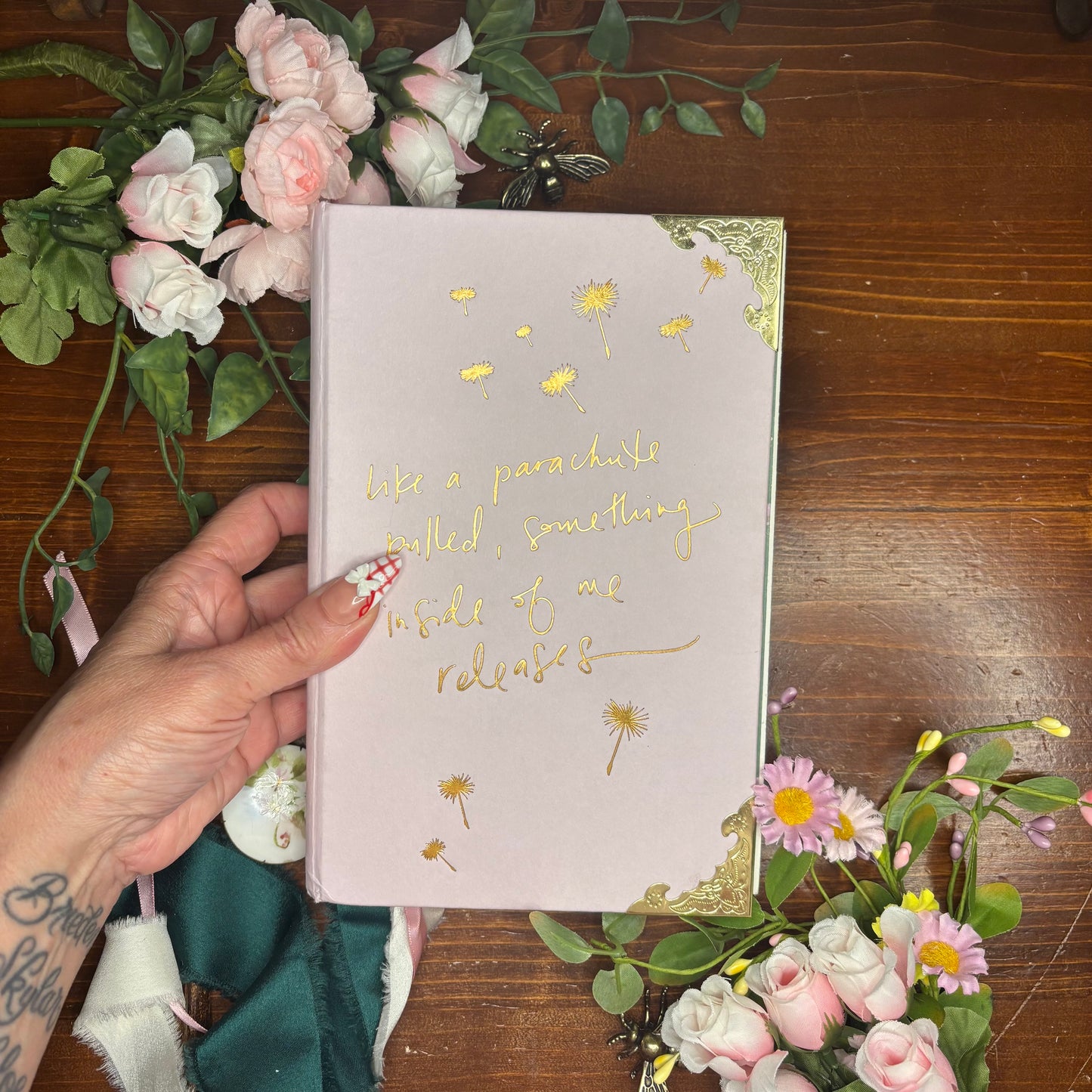 Release Me by Tahereh Mafi Watercolor Journal