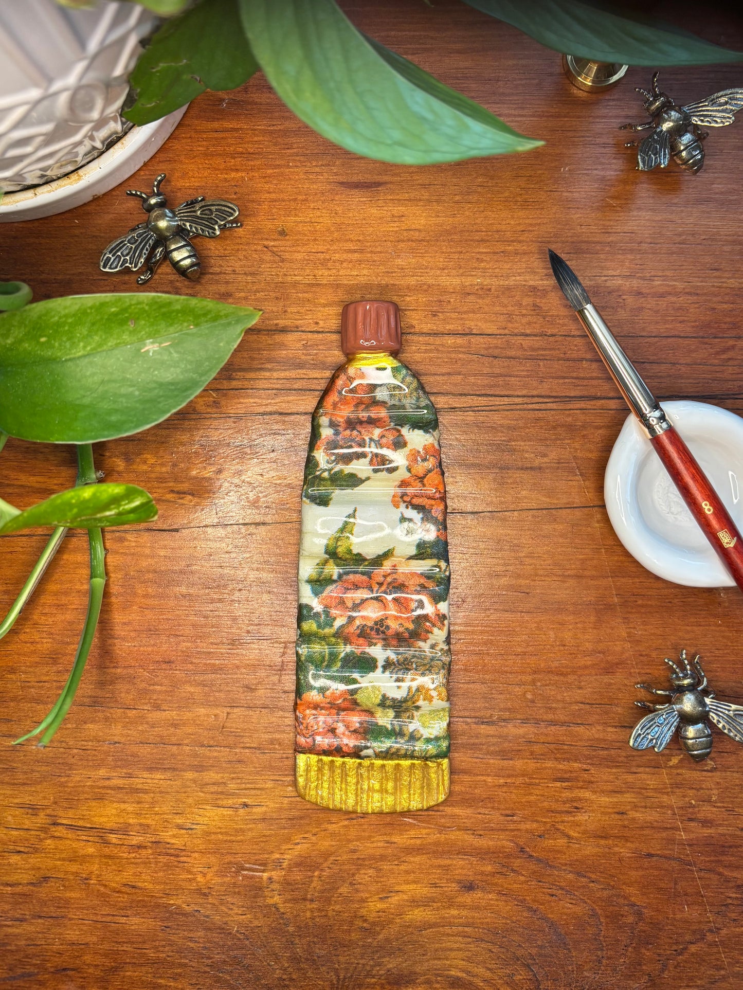 Paint Tube Brush Rest