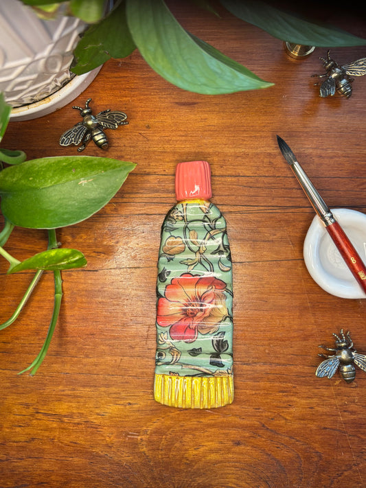 Paint Tube Brush Rest