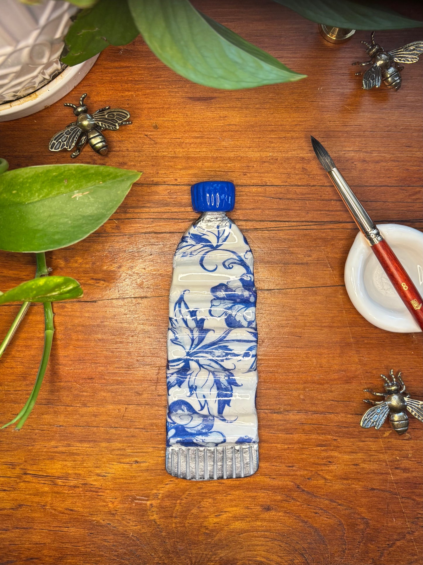 Paint Tube Brush Rest