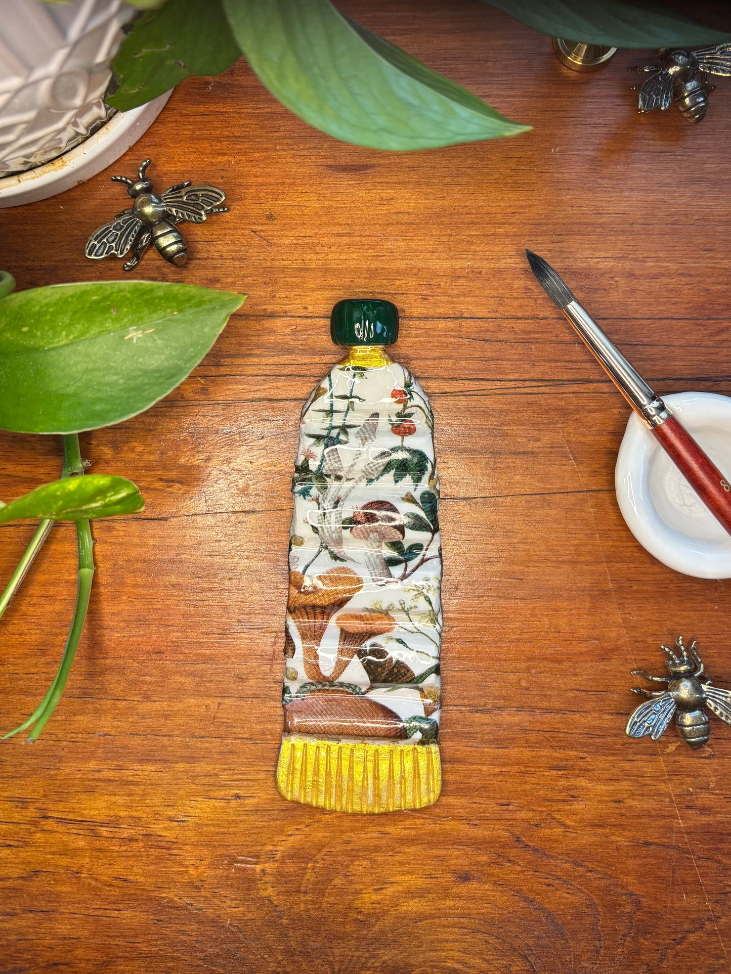 Paint Tube Brush Rest