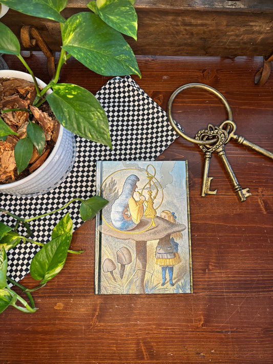 Alice and the Caterpillar Watercolor Journal