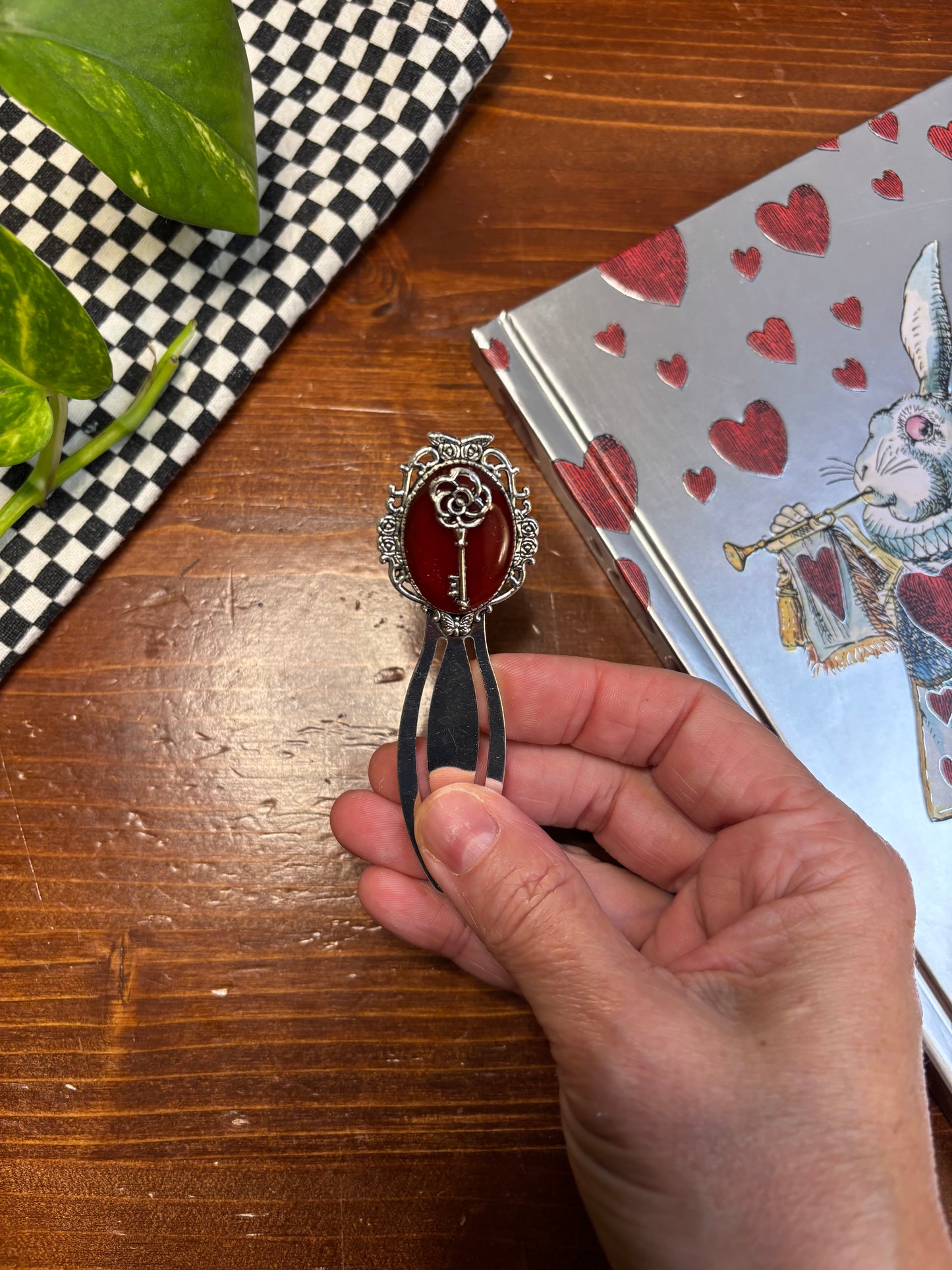 Collectible Rose Key Bookmark