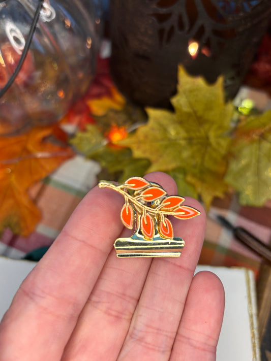 Autumn Bough Bulldog Clip