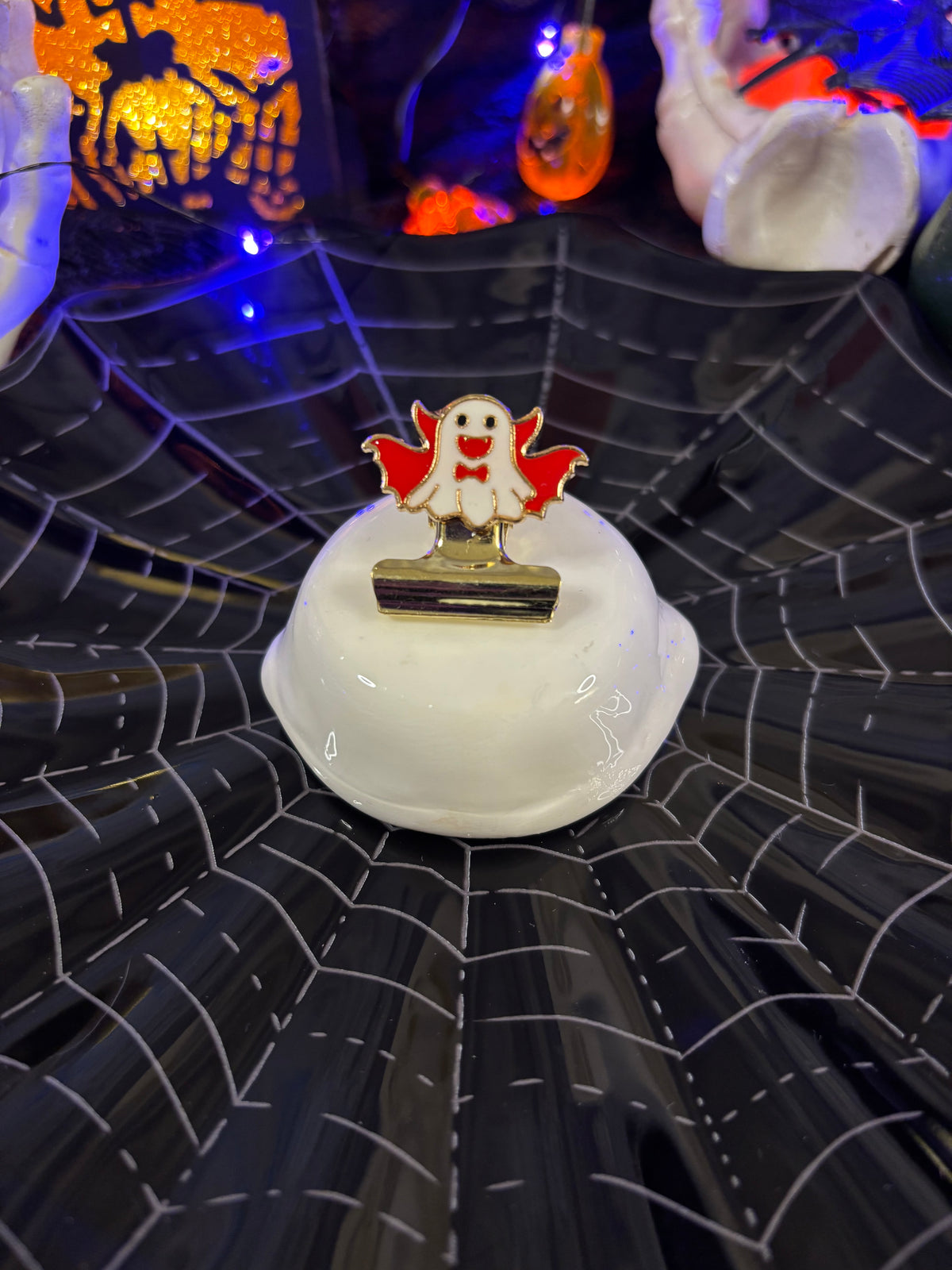 Count Boo-Cula Bulldog Clip