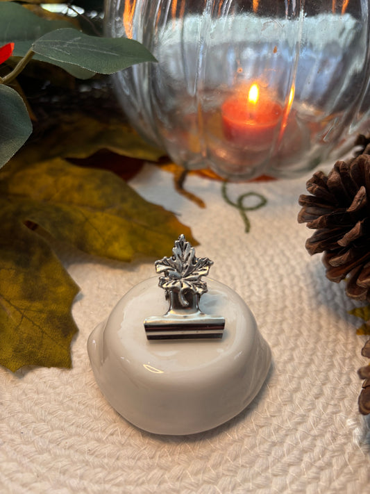 Maple Leaf Bulldog Clip