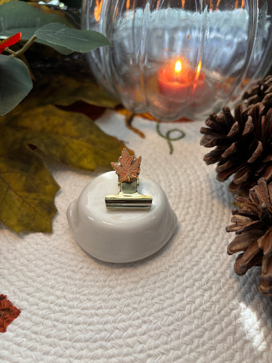 Maple Medley Bulldog Clip
