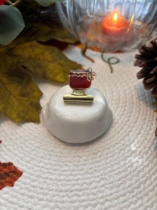 Little Honey Jar Bulldog Clip