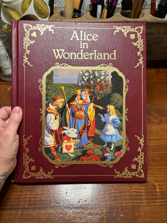 Alice in Wonderland Watercolor Journal