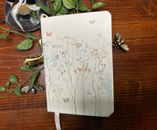 Cream Floral Journal -Gold Foil
