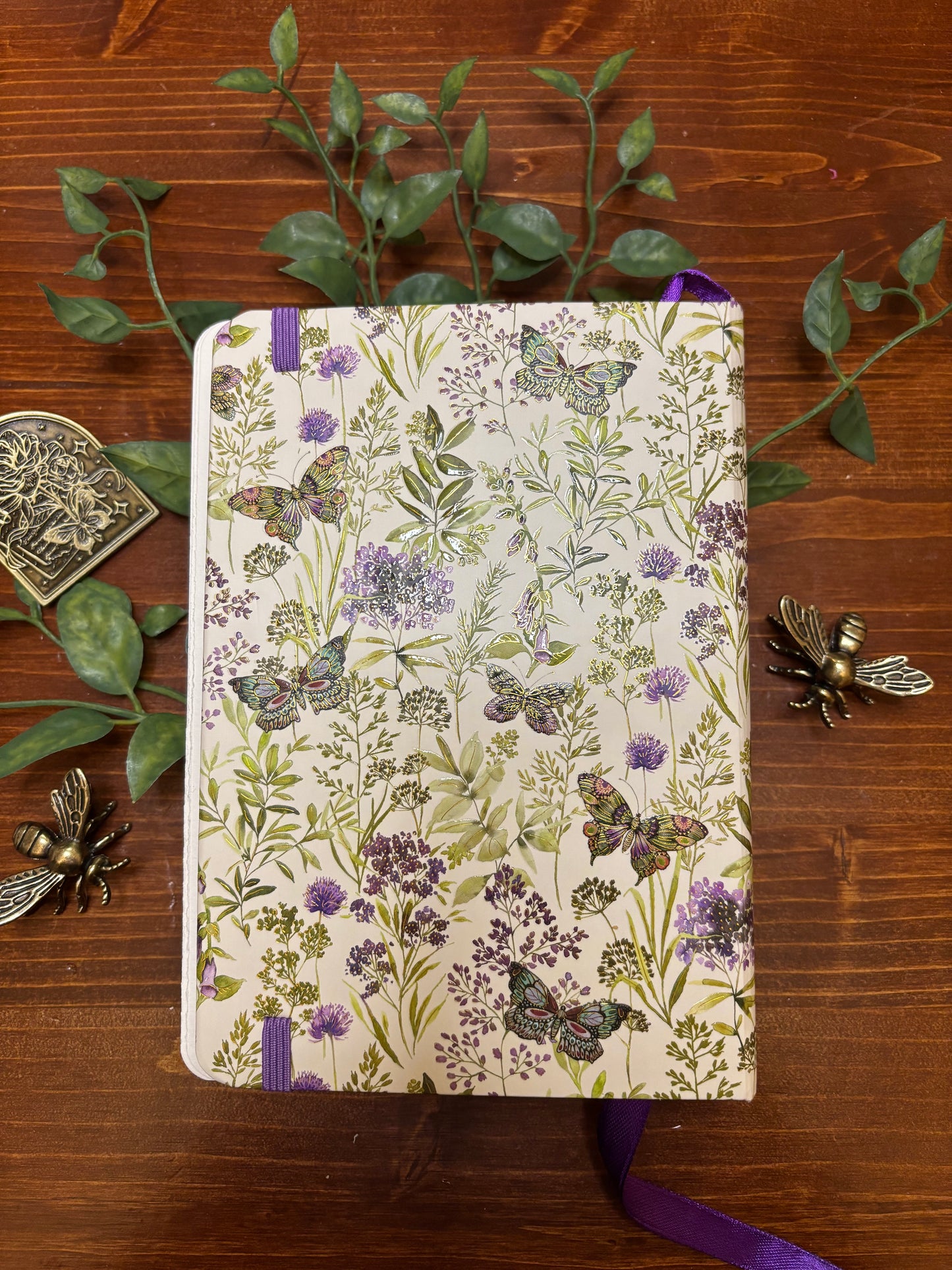 Purple Butterfly Journal