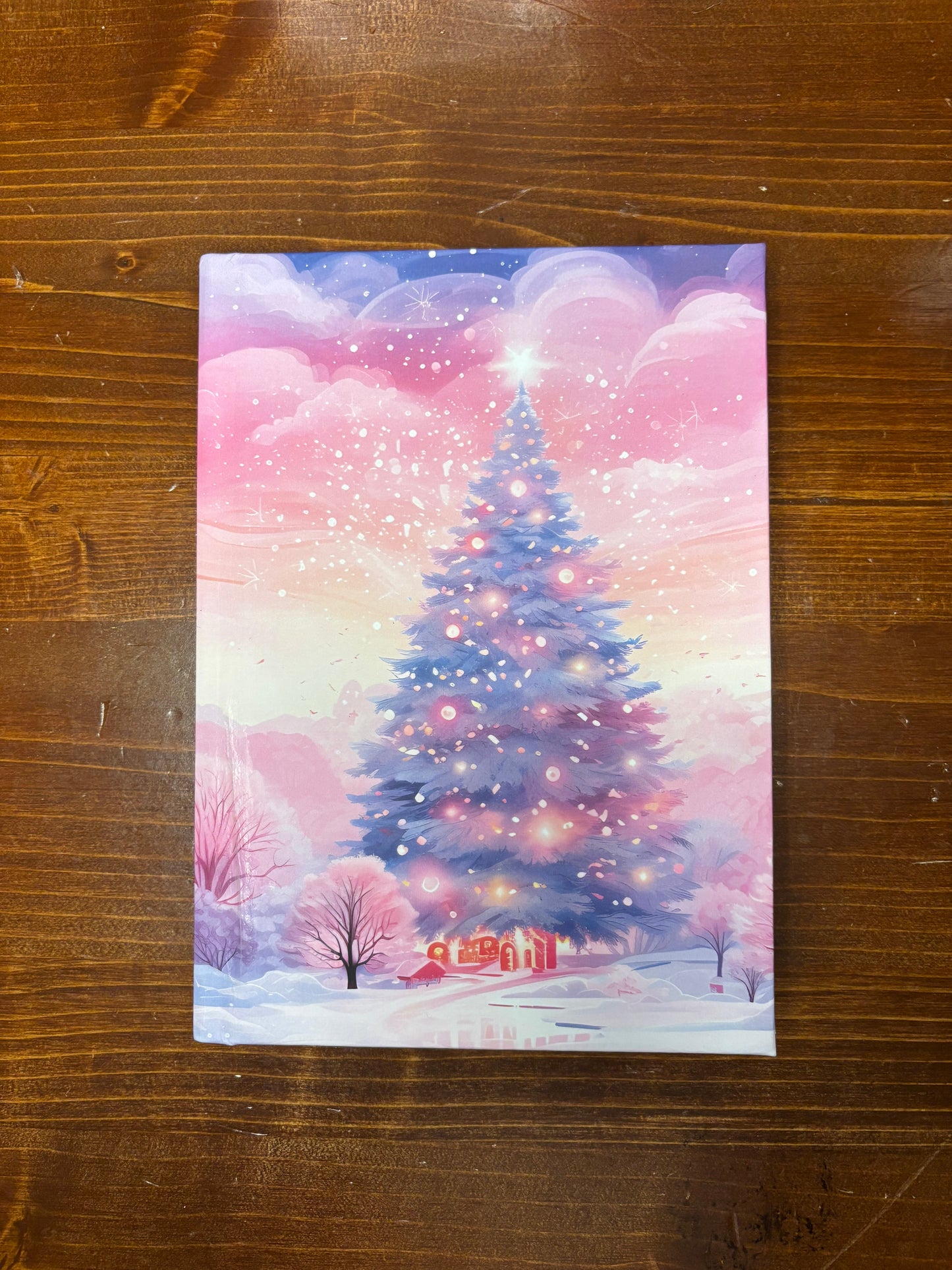 Pretty in Pink Christmas Journal