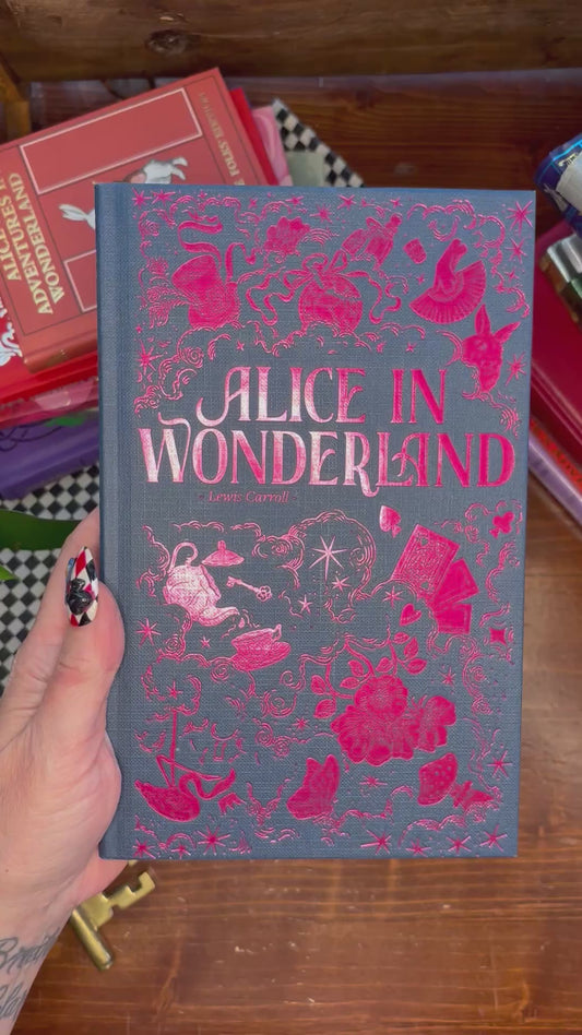 Alice in Wonderland Watercolor Journal