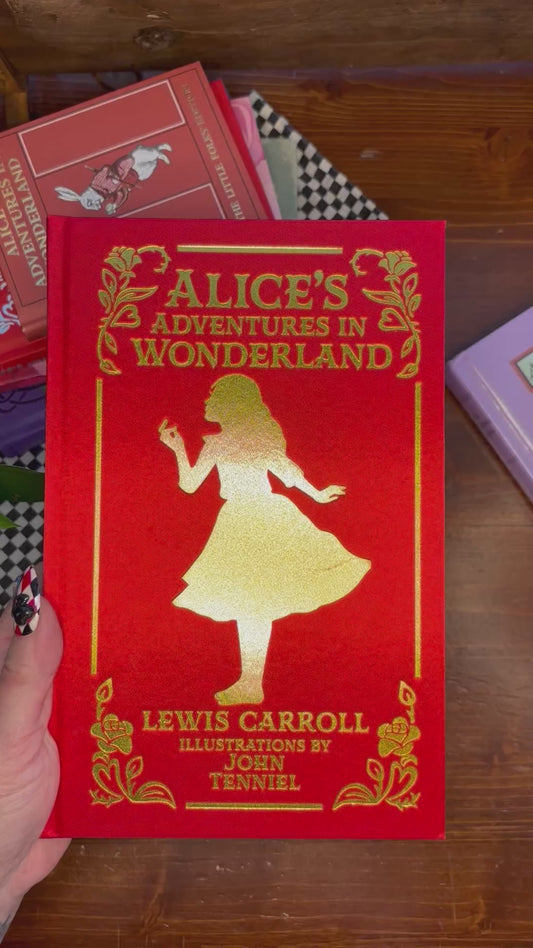 Alice’s Adventures in Wonderland Watercolor Journal