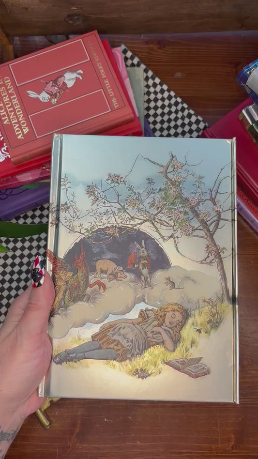 Alice in Slumber Watercolor Journal