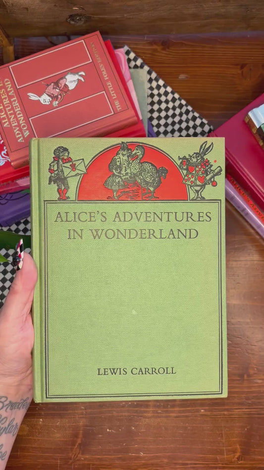 Alice’s Adventures in Wonderland Watercolor Journal
