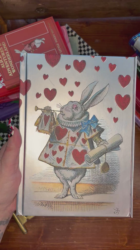 Rabbit! In Wonderland Watercolor Journal